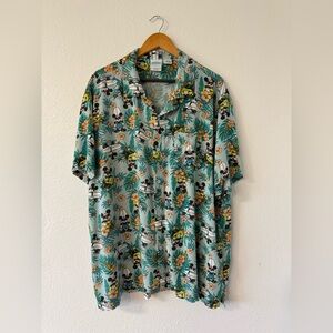 MAD Engine Disney and Friends Mickey Mouse Surf Shirt, Size XXL